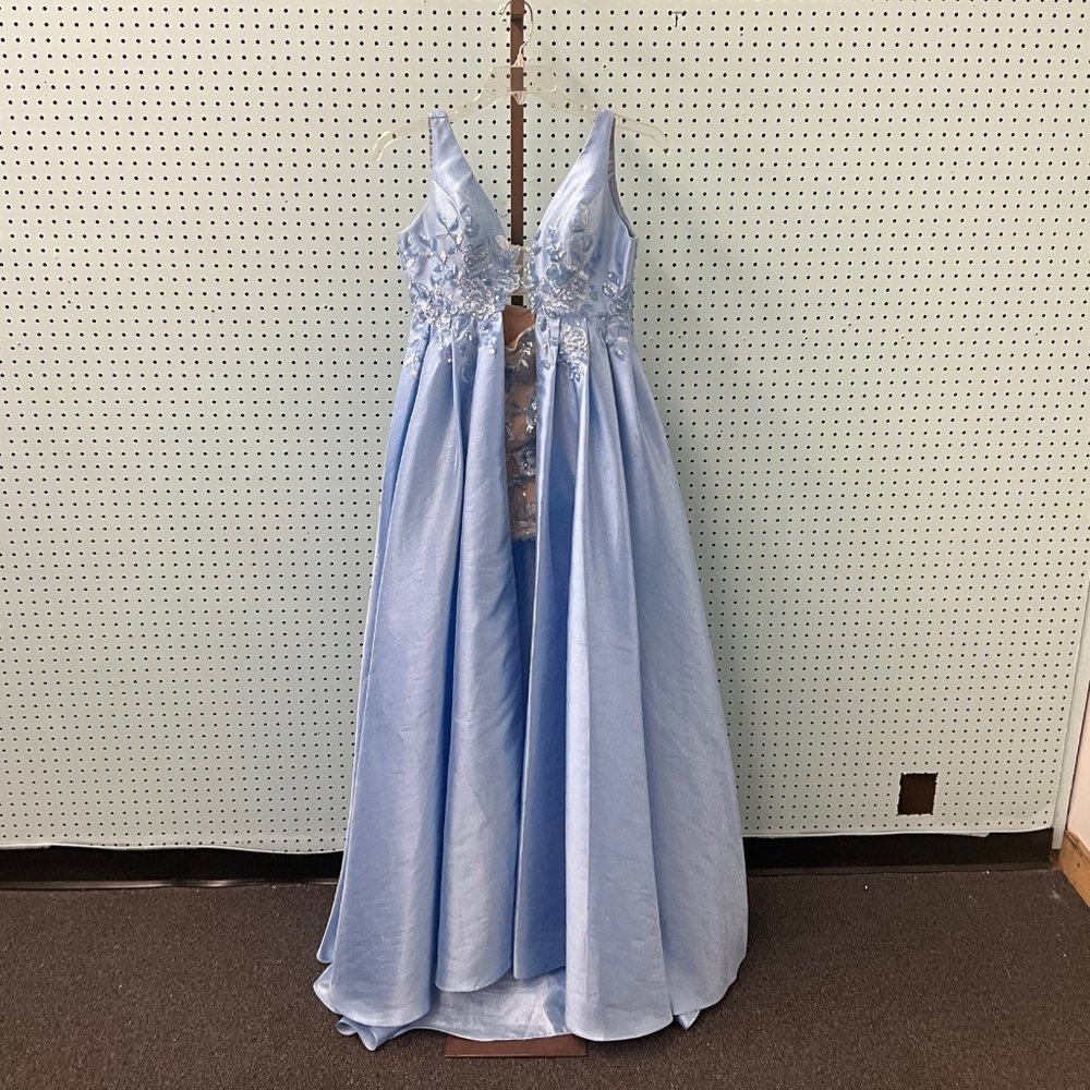 RACHEL ALLAN BABY BLUE SIZE 4